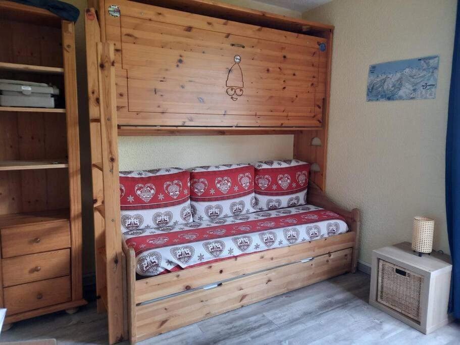 Appartement Carlines 1 Les Menuires แซ็ง-มาร์แต็ง-เดอ-แบลวีย์ ภายนอก รูปภาพ